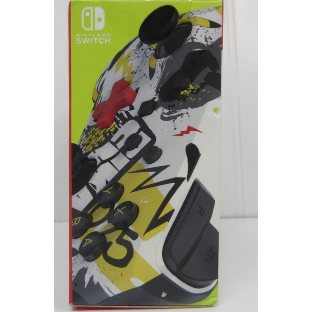 Nintendo Switch Grafitti Enhanced Wireless Controller Pokemon Pikachu New Sealed